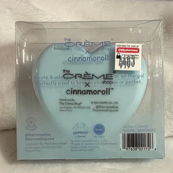 Sanrio Blue Cinnamoroll Dream Daisy Mirror Compact - Picture 4 of 6
